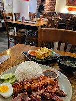 BBQ Pork Crispy Pork Belly with Rice