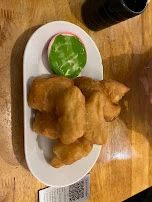 Fried Bread with Pandan Custard